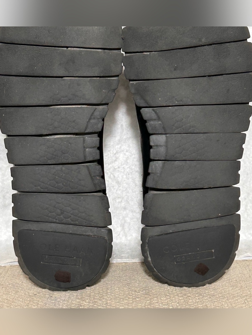 Cole Haan Mens Black Leather Zerogrand Waterproof Chelsea Pull On Boots SZ 11M - Picture 10 of 11